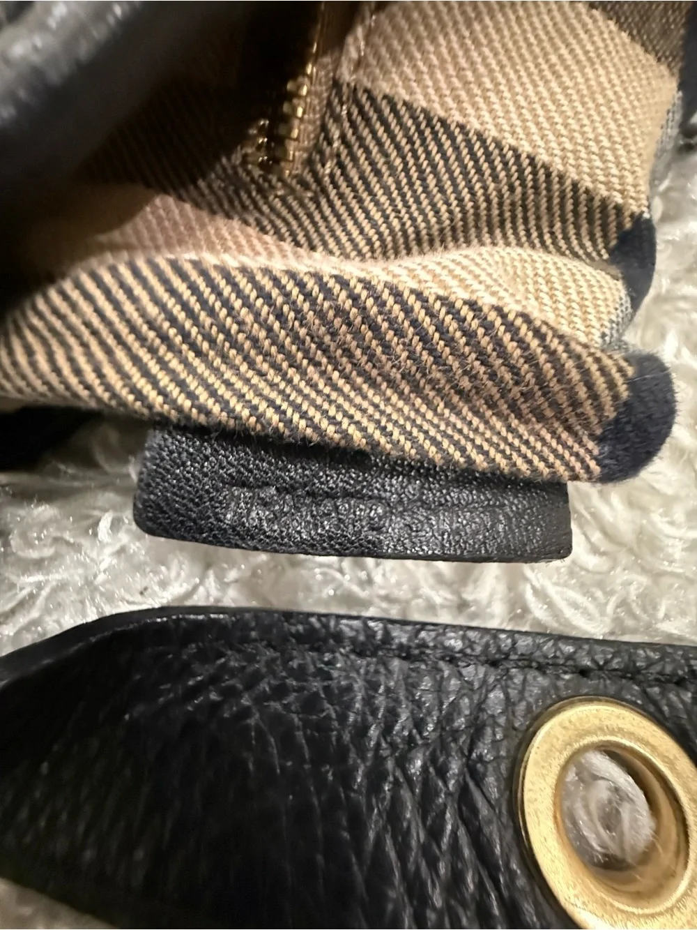 Burberry Black Hobo Bag